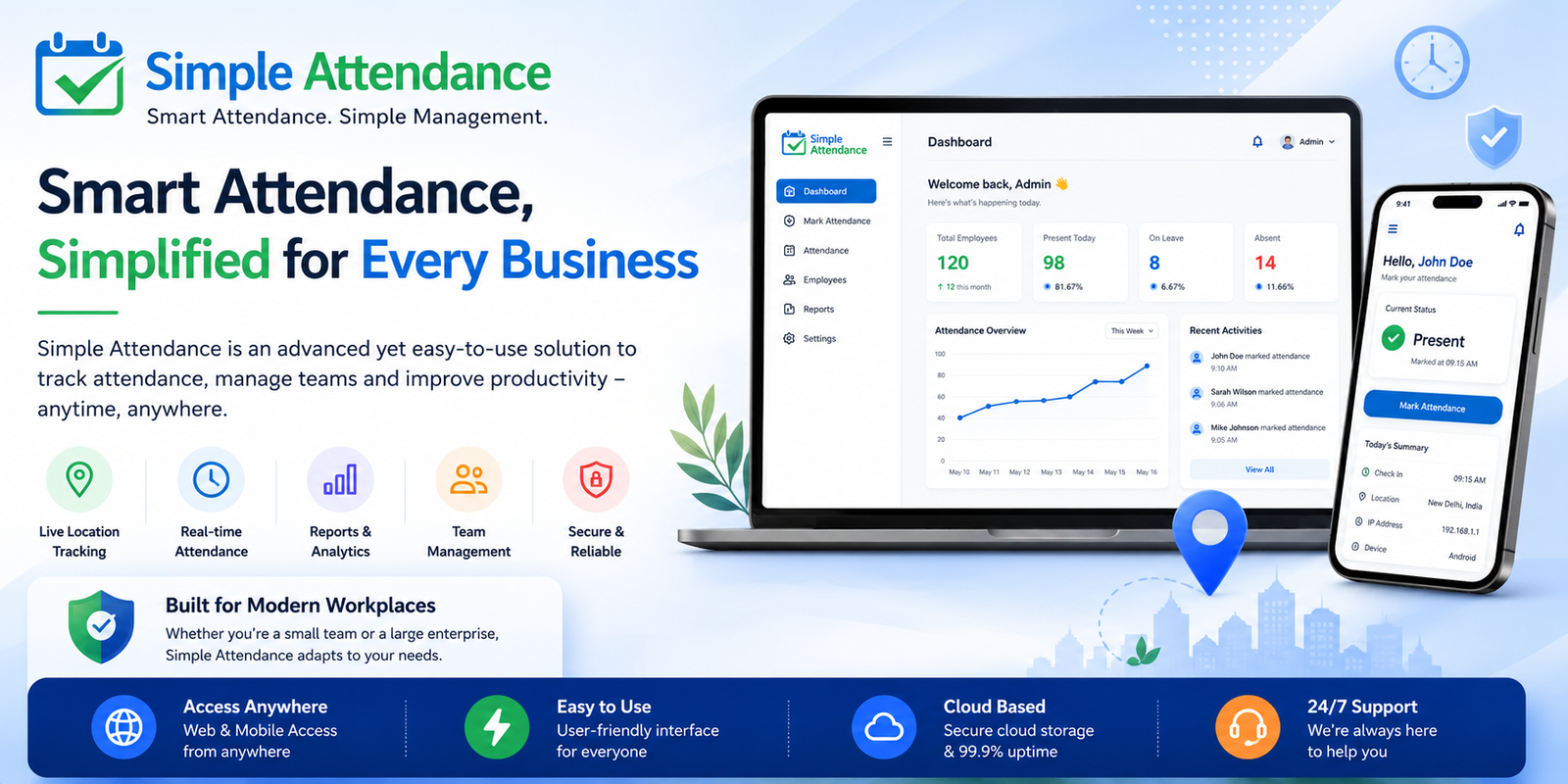 Simple Attendance Logo